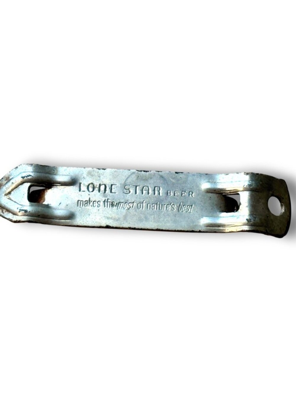 Vintage Lone Star Beer Bottle Opener Cast Metal EKCO Chicago USA 1950s Bar Tool